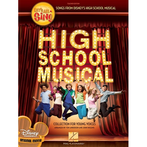 Lets All Sing High School Musical Perf Acc CD (CD Only)
