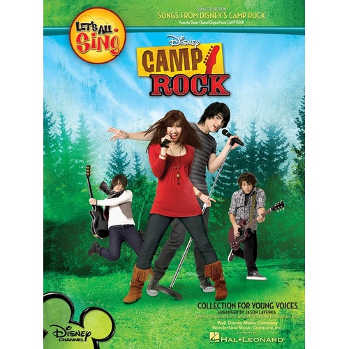Lets All Sing Camp Rock Piano / Acc CD (CD Only)
