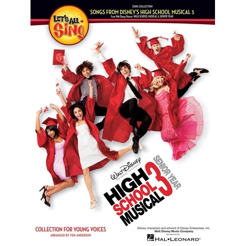 Lets All Sing Songs Hsm 3 Piano Acc CD (CD Only)