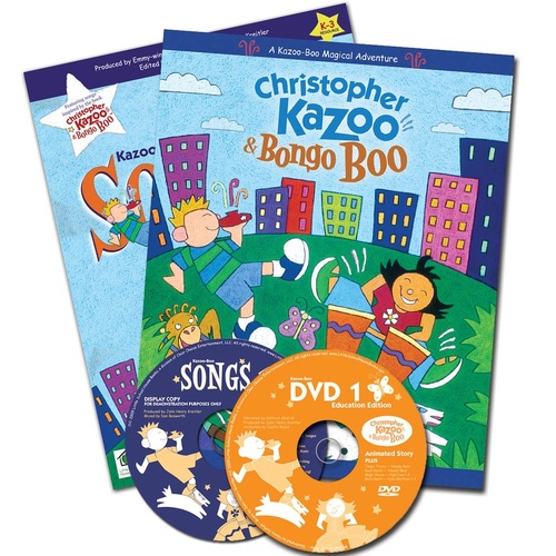 Kazoo Boo Songs 1 Classroom Kit (Softcover Book/CD/DVD)