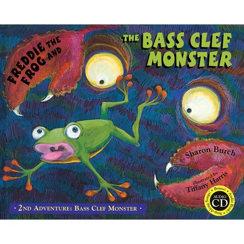 Freddie The Frog and The Bass Clef Monster Book/CD (Hardcover Book/CD)