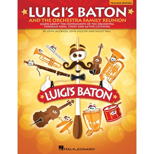 Luigis Baton and The Orchestra Family Reunion CDro (Softcover Book/CD-Rom)