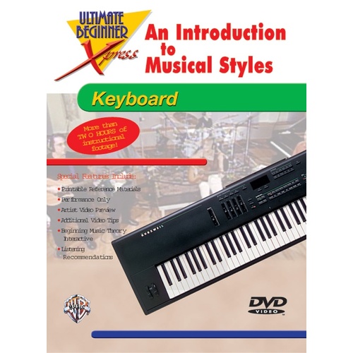 Ultimate Beginner Xpress Keyboard DVD