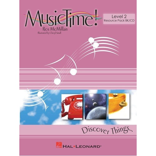 Musictime Discover Things Level 2 Book and CD