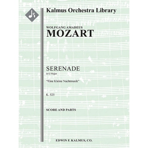 Eine Kleine Nachtmusik K 525 String Orchestra SC/PTS