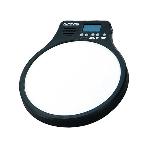 Peace Electronic Practice Pad with Metronome, Tempo 30-248, Time Format 24 Hours, Power: 3 x AAA or DC9V