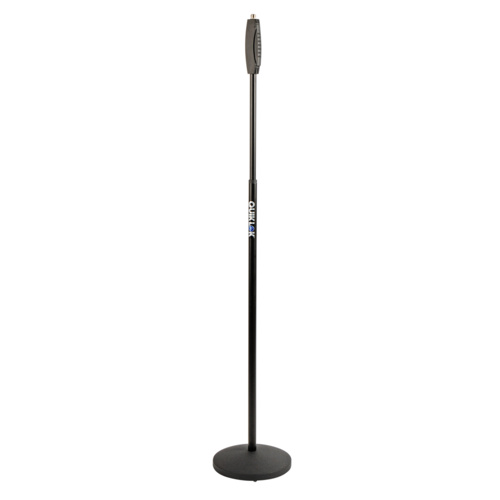 Quik Lok A988BK One-hand Round Base Microphone Stand