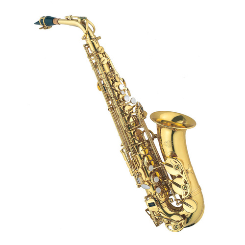 J.Michael AL780 Alto Saxophone (Eb) Clear Lacquer Finish with Carrying Case