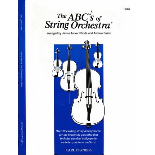 Abcs Of String Orchestra Viola 