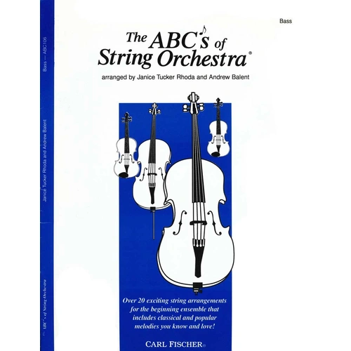 The ABCs of String Orchestra - Bass Sheet Music