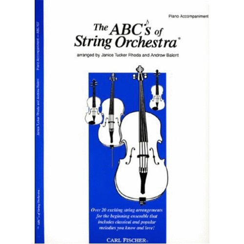 Abcs Of String Orchestra Piano Accomp 