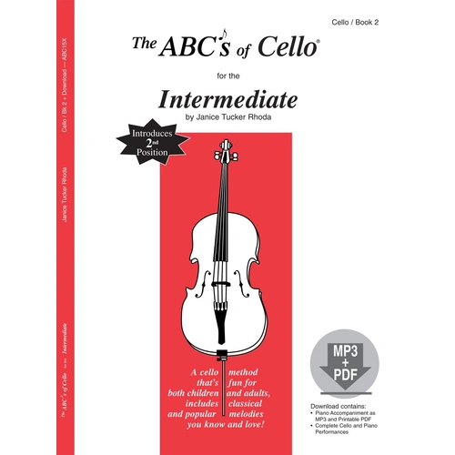 ABCs of Cello Book 2 with Easy Piano Accompaniment