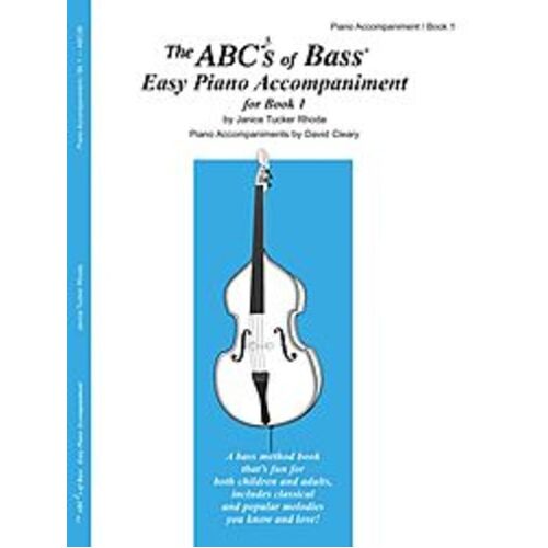 Abcs Of Bass Book 1 Piano Accomp 