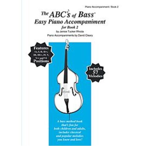 Abcs Of Bass Book 2 Piano Accomp 