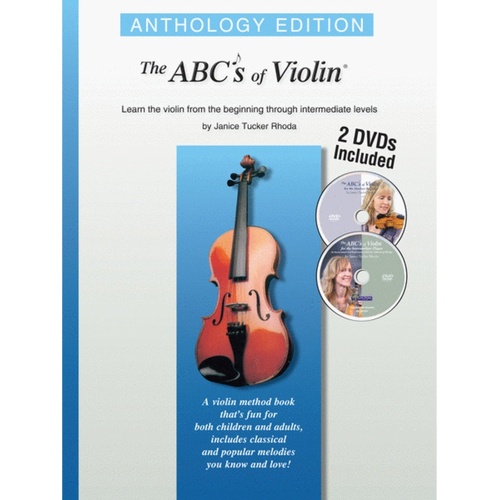 Abcs Of Violin Anthology Edition Book/DVD 