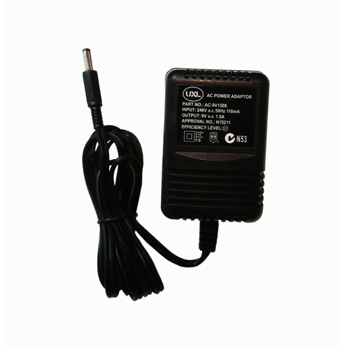 UXL 9V AC 1500mA Power Adaptor with 2.5mm ID Tip