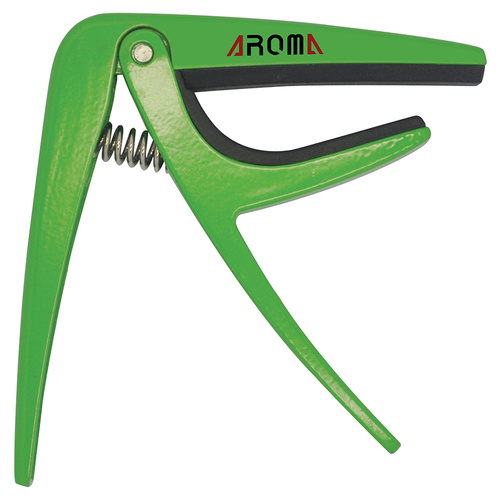 Aroma AC01 Green Acoustic/Electric Capo