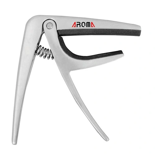 Aroma AC01 Silver Acoustic/Electric Guitar Capo