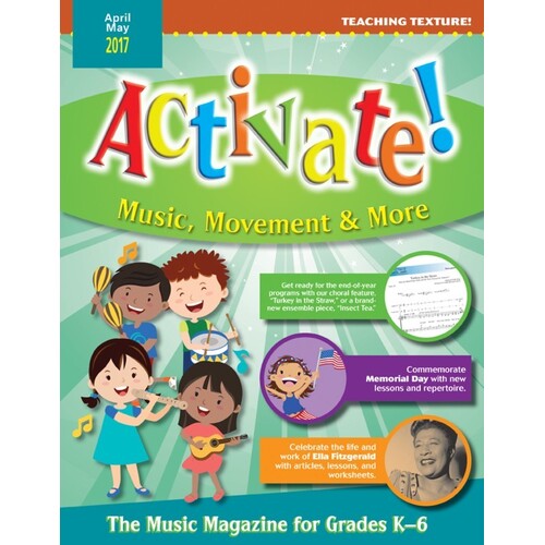 Activate! Apr/May 17 Book/CD (Softcover Book/CD-Rom)