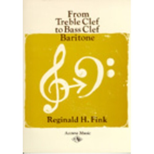 From Treble Clef To Bass Clef Baritone (Softcover Book)