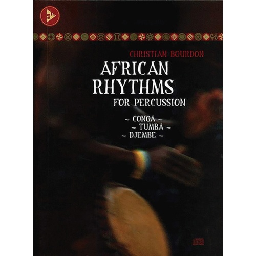 African Rhythms For Percussion Book/CD 