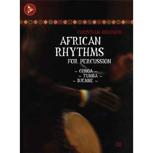 African Rhythms For Percussion Book/CD 
