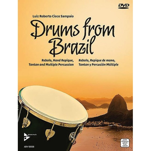 Drums from Brazil Book and DVD Instructional Set