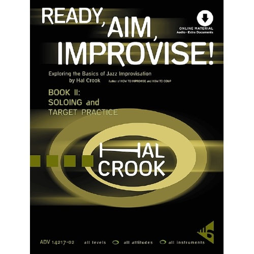 Ready Aim Improvise Book 2 Book/Online Audio