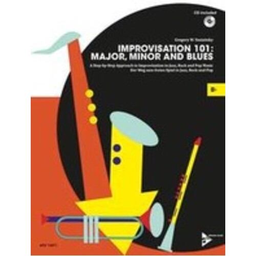 Improvisation 101 Major Minor Blues B Flat Edition (Softcover Book/CD)