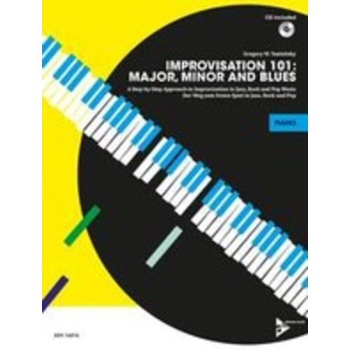 Improvisation 101 Major Minor Blues Piano (Softcover Book/CD)