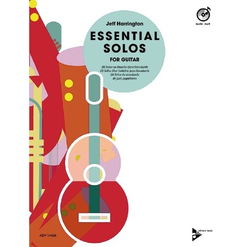 Harrington - Essential Solos For Guitar Book/CD (Softcover Book/CD)