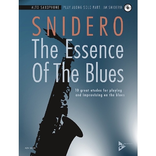 The Essence Of The Blues Alto Sax Book/CD