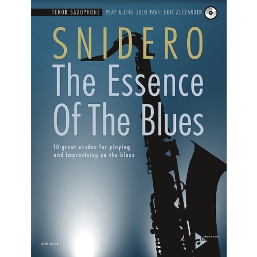 The Essence Of The Blues Tenor Sax Book/CD