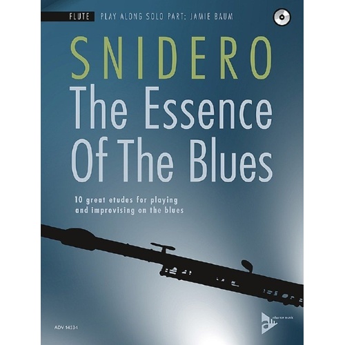 The Essence of the Blues for Flute BK/CD by Jim Snidero