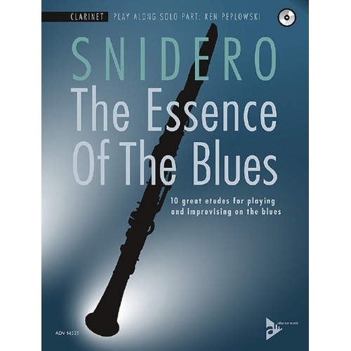 The Essence Of The Blues Clarinet BK/CD by Jim Snidero