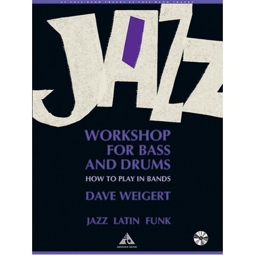 Jazz Workshop For Bass And Drums Book/CD (Softcover Book/CD)
