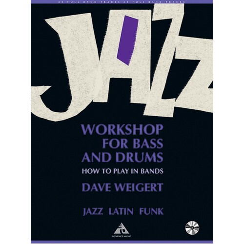 Jazz Workshop For Bass And Drums Book/CD (Softcover Book/CD)