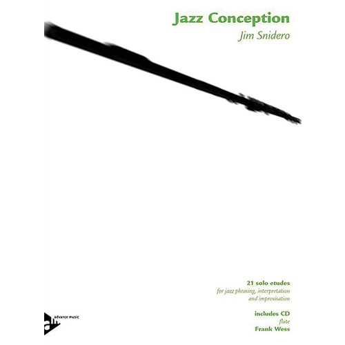 Jazz Conception For Flute Book/CD