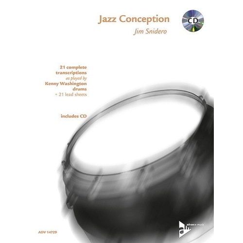 Jazz Conception for Drums Accompanying Book/Audio Set