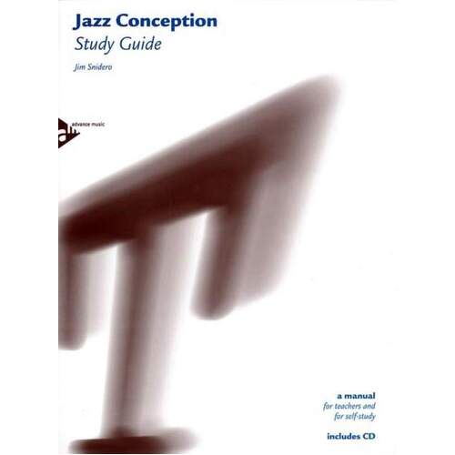 Jazz Conception Study Guide Book/CD