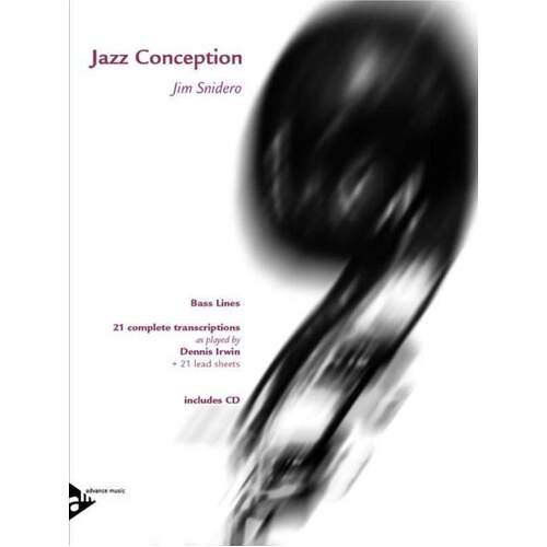 Jazz Conception Bass Lines Book/CD (Softcover Book/CD)