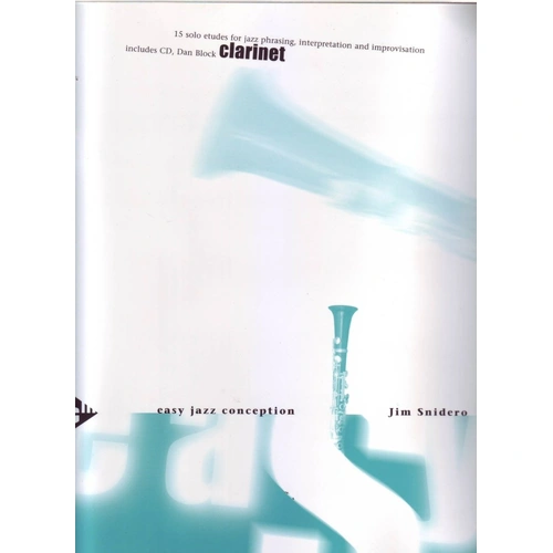 Easy Jazz Conception for Clarinet Book/CD Set