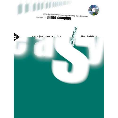 Easy Jazz Conception Piano Comping Book/CD (Softcover Book/CD)