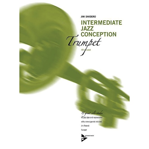 Intermediate Jazz Conception Trumpet Book/CD