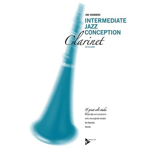 Intermediate Jazz Conception Clarinet Book/CD