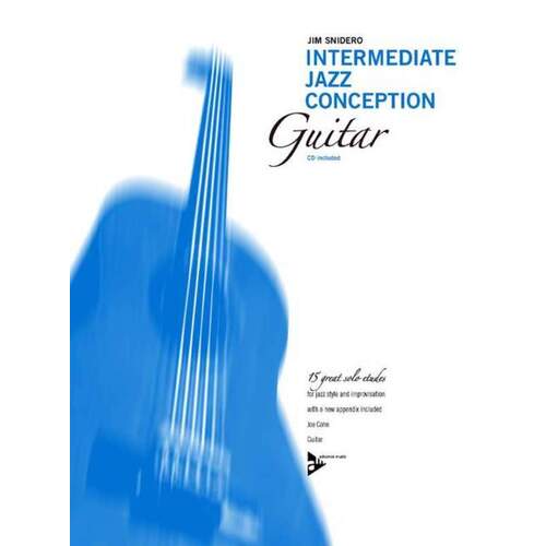 Intermediate Jazz Conception Guitar Book/CD (Softcover Book/CD)