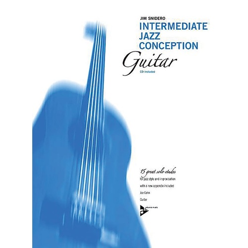 Intermediate Jazz Conception Guitar Book/CD