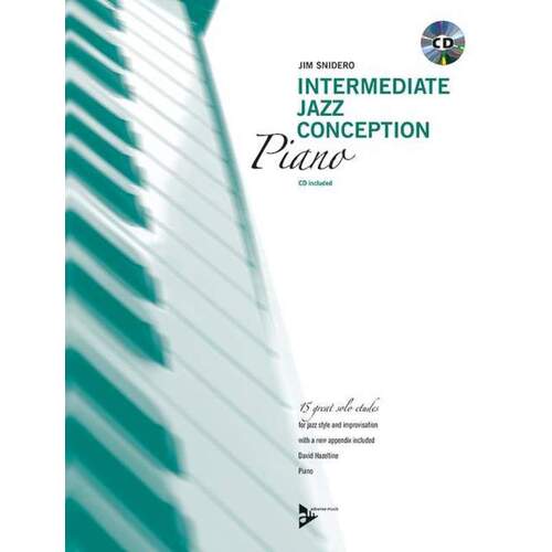 Intermediate Jazz Conception Piano Book/CD (Softcover Book/CD)