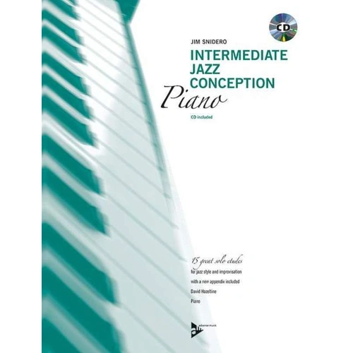 Intermediate Jazz Conception Piano Book/CD Set by Jim Snidero