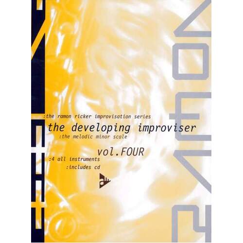 Ramon Ricker Improvisation Series Vol 4 Book/CD